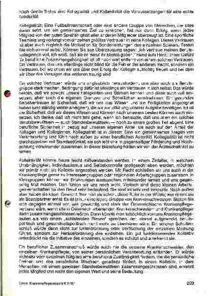 Vorschauseite 2: Zusammenarbeit für die Pflege - Aufgabe auf nationaler und internationaler Ebene