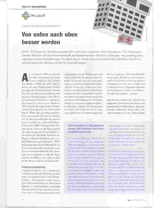 Vorschauseite 1: Von unten nach oben besser werden