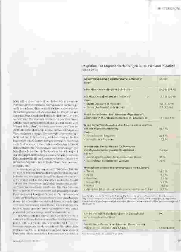 Vorschauseite 2: über die Bedeutsamkeit von Migrationserfahrungen bei Demenz