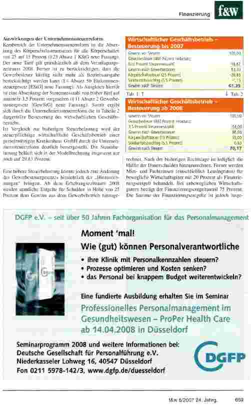 Vorschauseite 2: Die Reform der Unternehmenssteuer