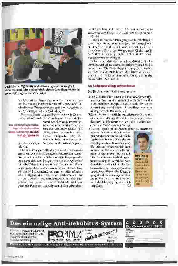 Vorschauseite 2: Anspruch und Wirklichkeit