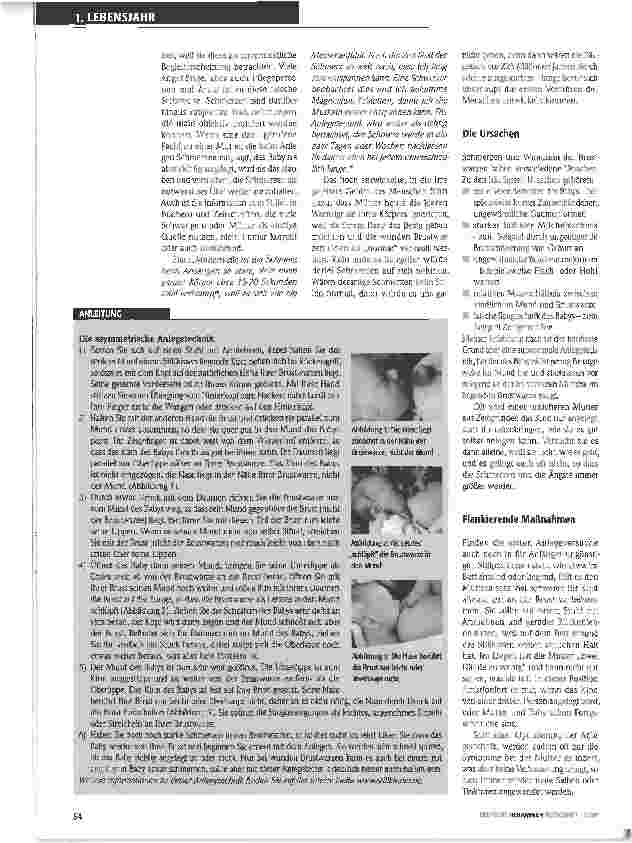Vorschauseite 3: Stillen soll nicht schmerzhaft sein