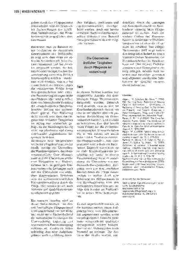 Vorschauseite 4: Paradoxe Personalsituation beeinträchtigt die Versorgungsqualität