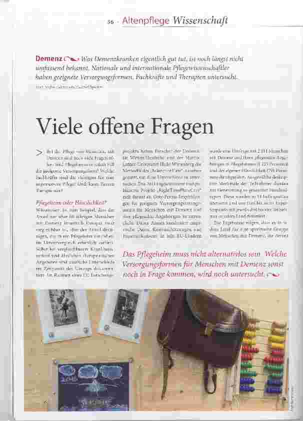 Vorschauseite 1: Viele offene Fragen