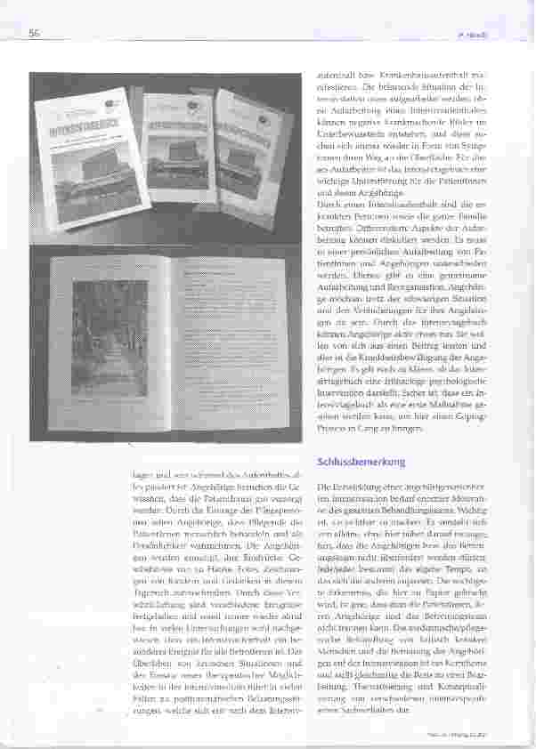 Vorschauseite 4: Angehörigenorientierte Intensivstation
