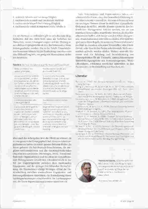 Vorschauseite 3: Burnout nicht nur eine Managerkrankheit