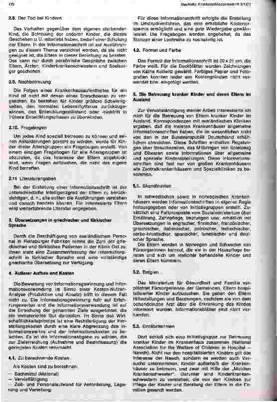 Vorschauseite 4: Erstellung einer Info-schrift für Eltern und Kinder