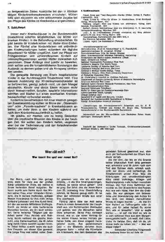 Vorschauseite 6: Erstellung einer Info-schrift für Eltern und Kinder