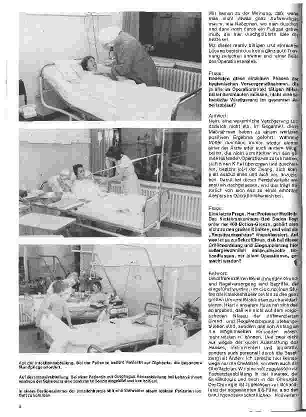 Vorschauseite 5: Das Kreiskrankenhaus Main-taunus in Bad Soden Interview mit Prof. Dr. J. Hartleib Ärztlicher Direktor