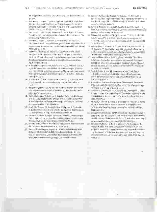 Vorschauseite 4: Herausforderung Fragilitätsfrakturen - aus Sicht eines Alterstraumazentrums