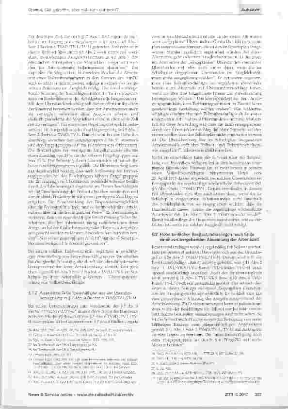 Vorschauseite 3: Gut gemeint, aber schlecht gemacht? Zur Gefahr von Diskriminierungen durch Besitzstandsregelungen in den Tarifverträgen des öffentlichen Dienstes Teil 2
