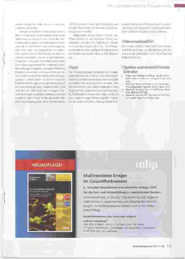 Vorschauseite 4: Wundpatient im Schweizer Gesundheitssystem Disease Management eines Patienten mit einer chronischen Wunde im Schweizer Gesundheitssystem aus deutscher Perspektive