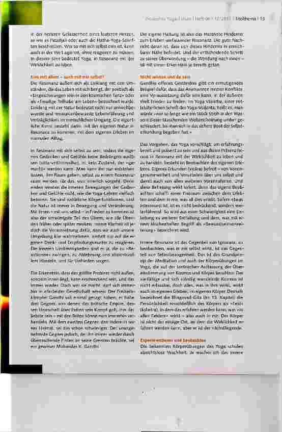 Vorschauseite 2: In Resonanz sein