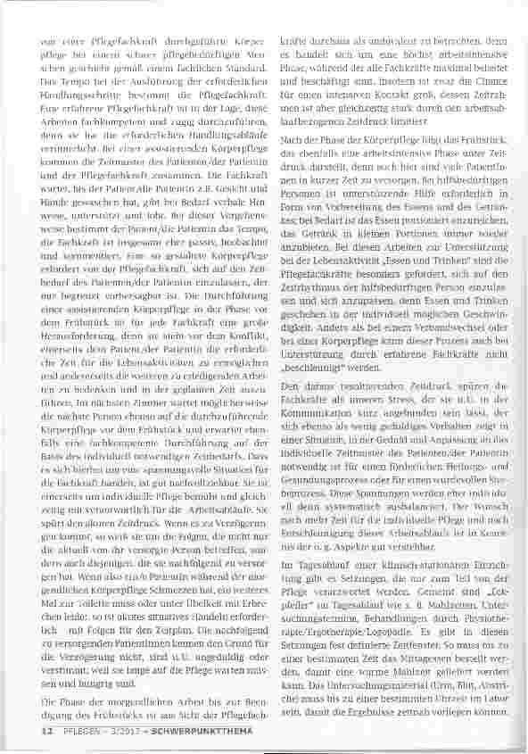 Vorschauseite 5: LEBENSZEIT, LEBENSQUALITÄT UND HILFEBEDARF: AMBIVALENZEN DER WAHRNEHMUNG VON (WARTE-)ZEIT