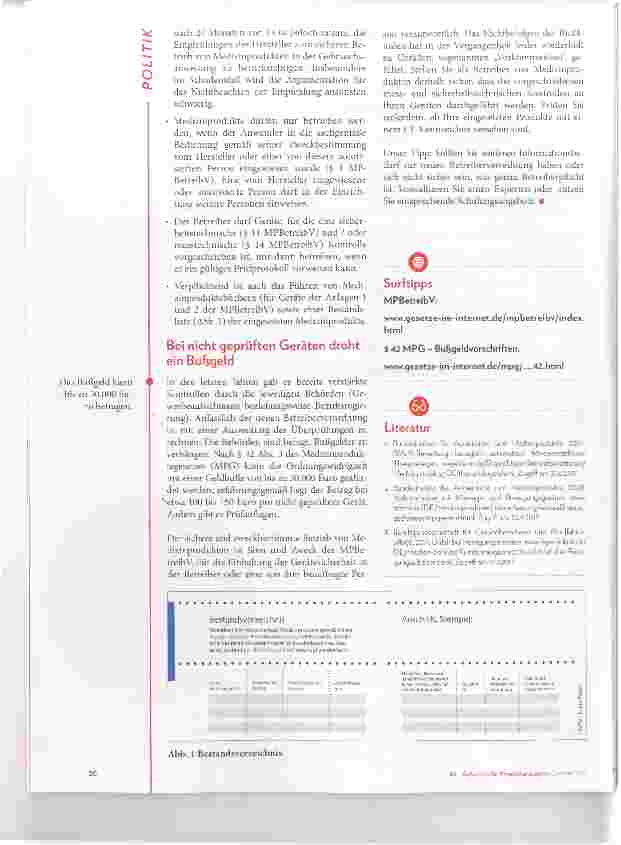 Vorschauseite 2: „Gefährliche“ Therapieliegen