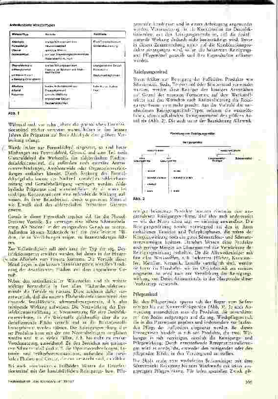 Vorschauseite 2: Kombination von Flächendesinfektion mit Reinigungs und Pflegemaßnahmen
