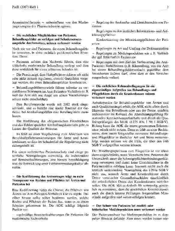 Vorschauseite 3: Souveräne Patienten als Partner im Gesundheitswesen