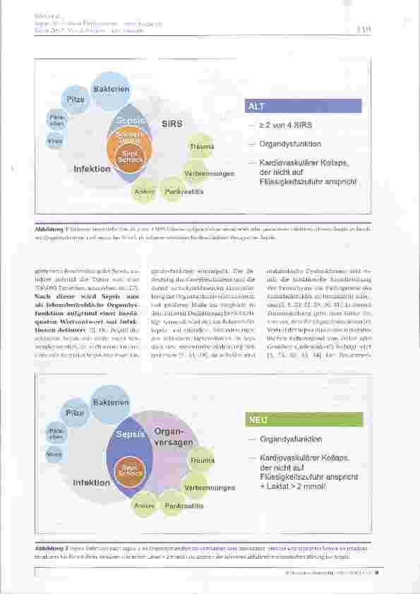Vorschauseite 3: Sepsis 2017: Neue Definitionen - neue Konzepte