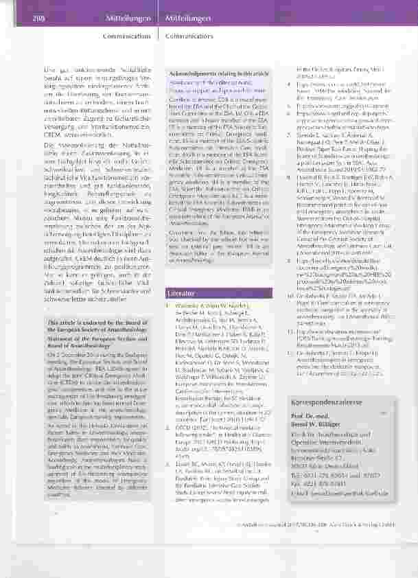Vorschauseite 3: Die Monopolisierung der Notfallmedizin in Europa die Kehrseite der Medaille