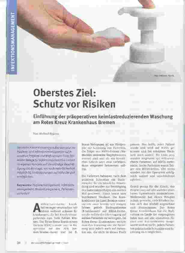 Vorschauseite 1: Oberstes Ziel: Schutz vor Risiken
