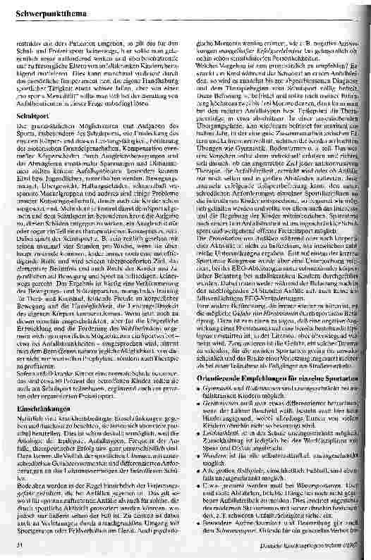 Vorschauseite 3: Fahr-und Sporttauglichkeit von Anfallspatienten