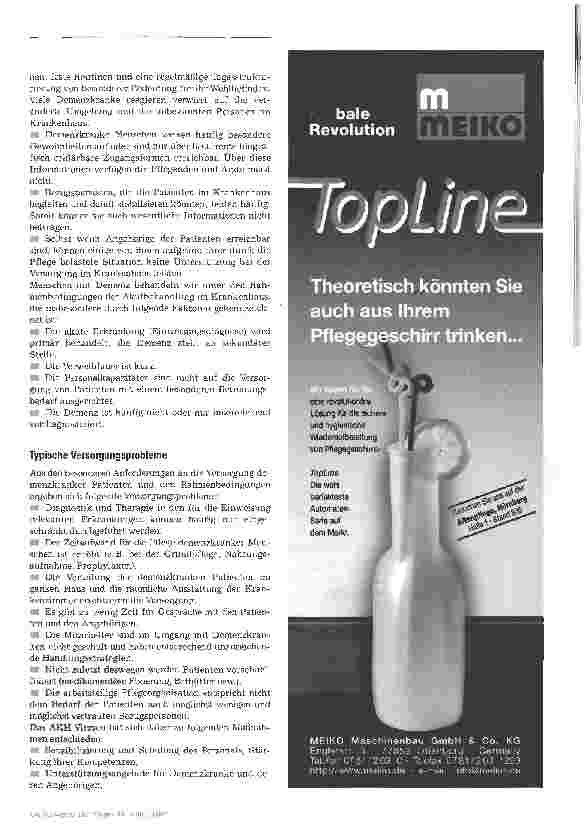 Vorschauseite 2: Achtung! Patient mit Demenz!