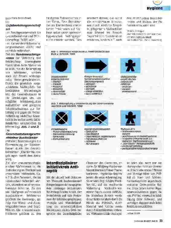 Vorschauseite 2: Das Hygieneregime im Krankenhaus