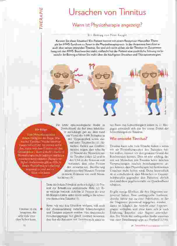 Vorschauseite 1: Ursachen von Tinnitus