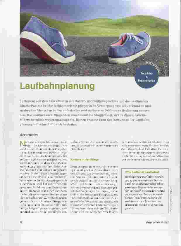 Vorschauseite 1: Laufbahnplanung