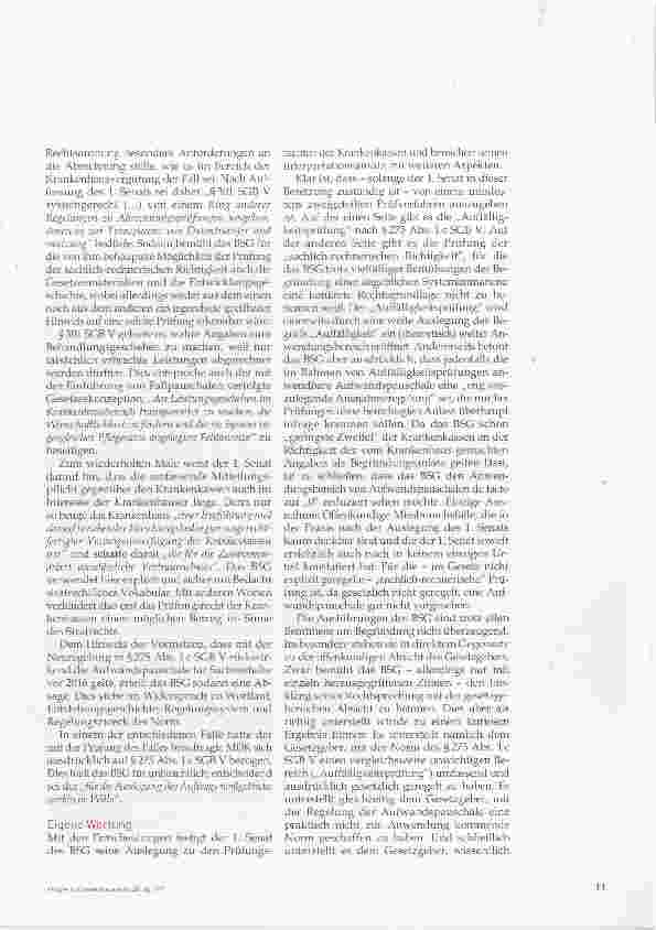 Vorschauseite 2: Das Ende der Aufwandspauschale bei Abrechnungsprüfungen