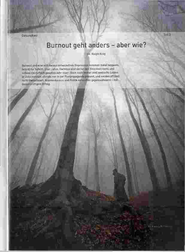 Vorschauseite 1: Burnout geht anders aber wie?