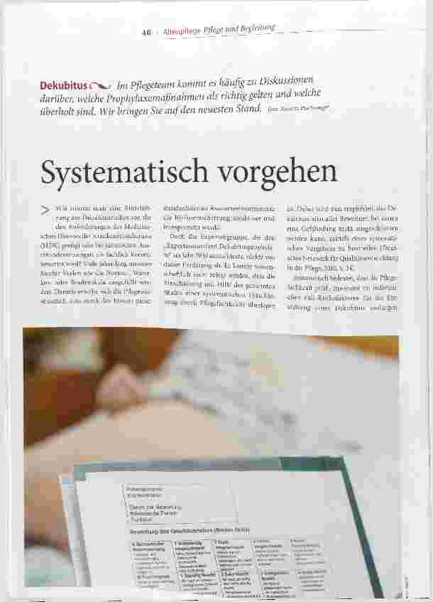 Vorschauseite 1: Systematisch vorgehen