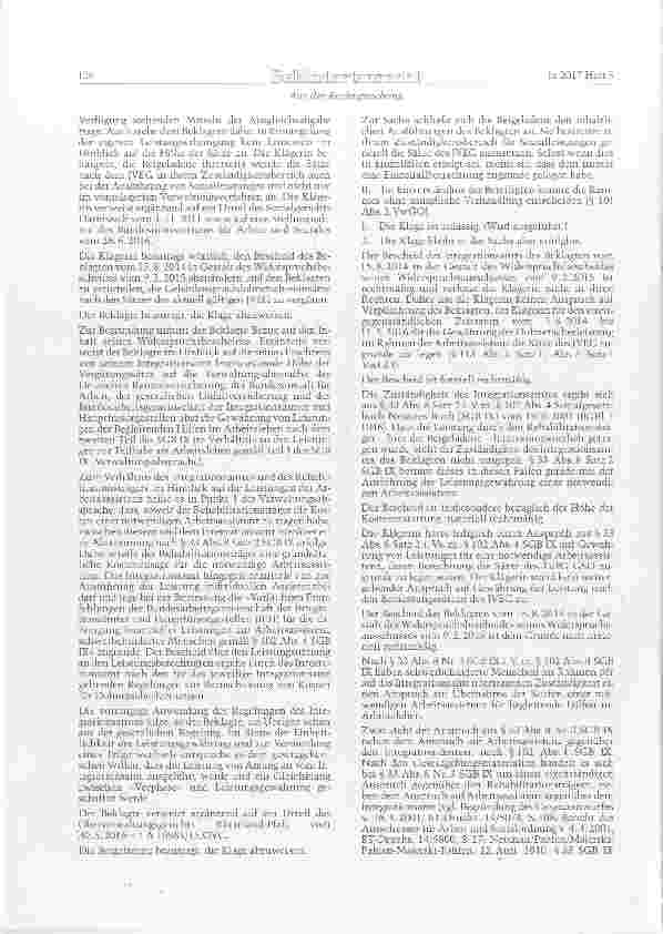 Vorschauseite 2: SGB IX § 102 Abs. 4; SGB I § 17 Abs. 2; SGB X §19 Abs. 4; JVEG§9 Gebärdensprachdolmetscherleistungen - Vergütung in der begleitenden Hilfe im Arbeitsleben