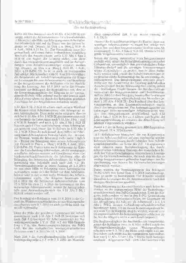 Vorschauseite 3: SGB IX § 102 Abs. 4; SGB I § 17 Abs. 2; SGB X §19 Abs. 4; JVEG§9 Gebärdensprachdolmetscherleistungen - Vergütung in der begleitenden Hilfe im Arbeitsleben