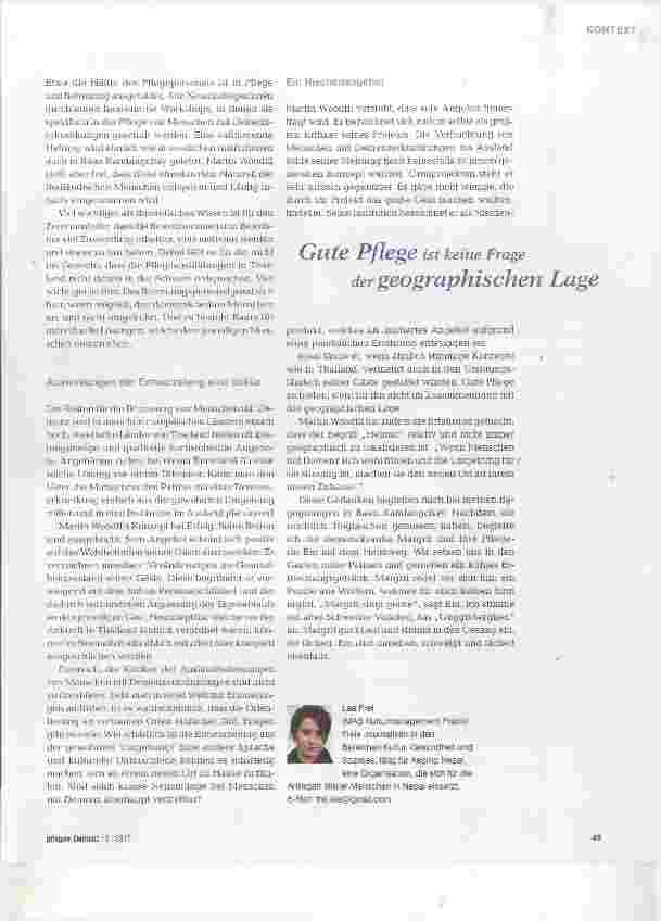 Vorschauseite 4: Heimat ist dort, wo man sich wohl fühlt