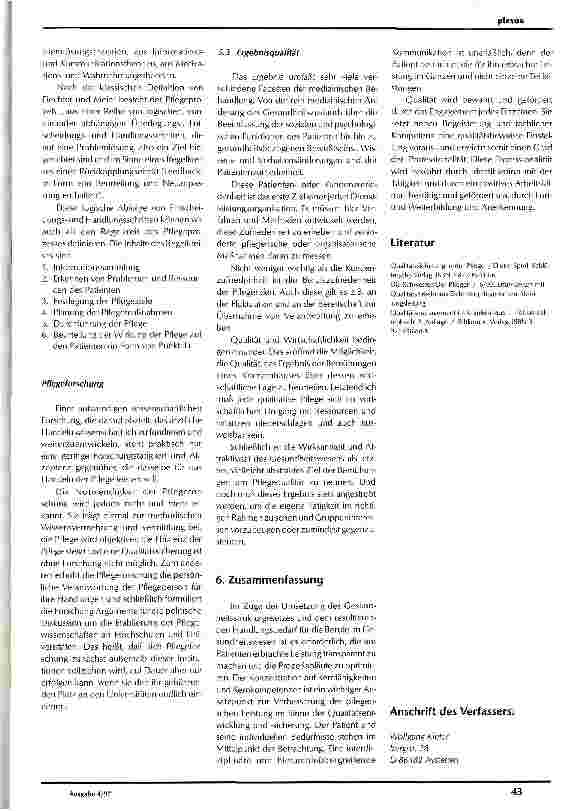 Vorschauseite 5: Pflegequalität