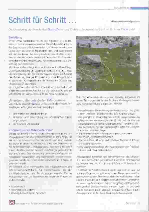 Vorschauseite 1: Schritt für Schritt. ..