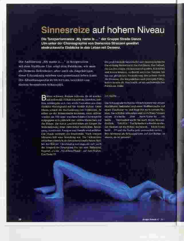 Vorschauseite 1: Sinnesreize auf hohem Niveau