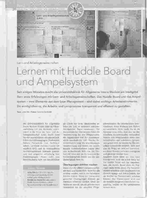 Vorschauseite 1: Lernen mit Huddle Board und Ampelsystem