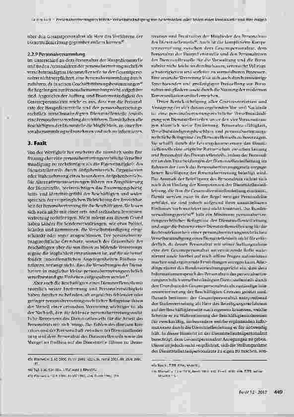 Vorschauseite 6: Die personalvertretungsrechtliche Verselbstständigung von Nebenstellen oder Teilen einer Dienststelle und ihre Folgen - Teil 2