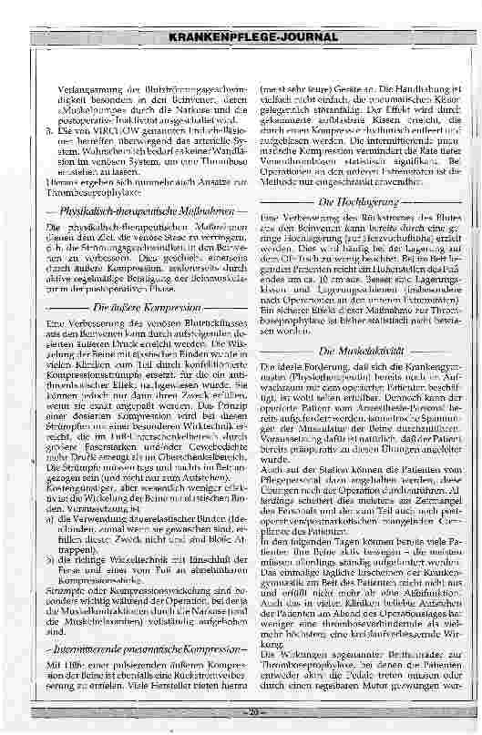 Vorschauseite 2: Thromboseprophylaxe in der Operativen Medizin