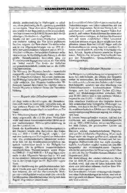 Vorschauseite 4: Thromboseprophylaxe in der Operativen Medizin