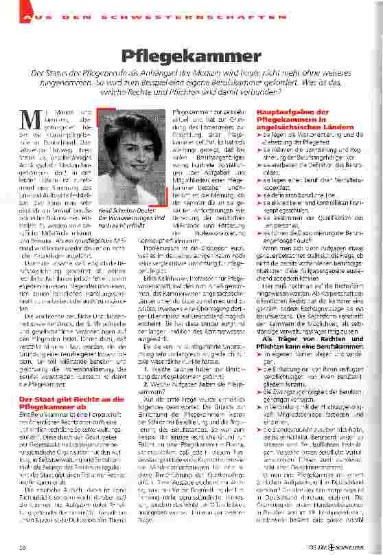Vorschauseite 1: Pflegekammer
