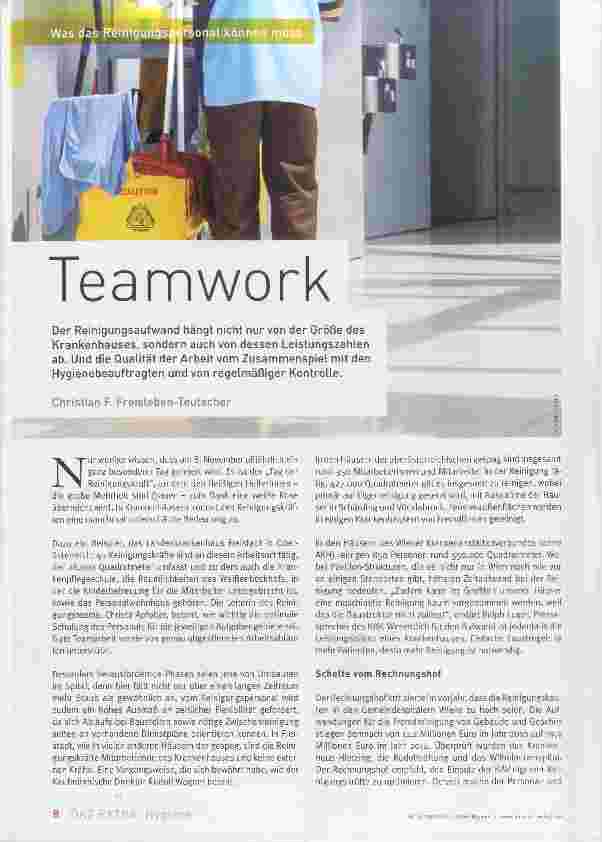 Vorschauseite 1: Teamwork