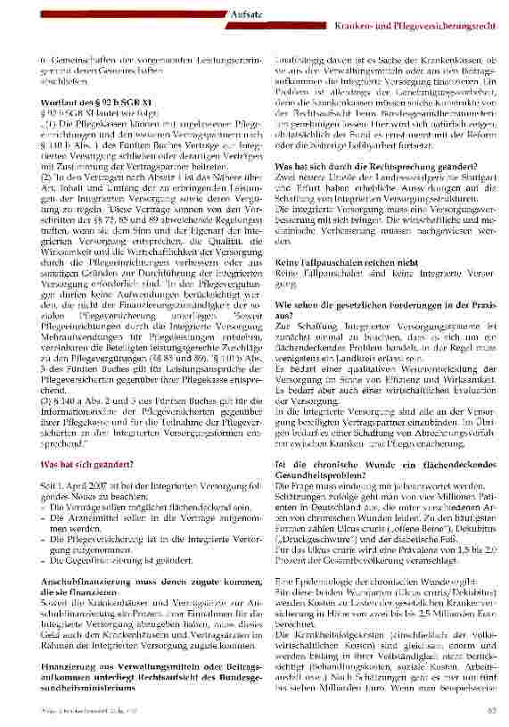 Vorschauseite 3: Integrierte Versorgung für stationäre Pflegeeinrichtungen