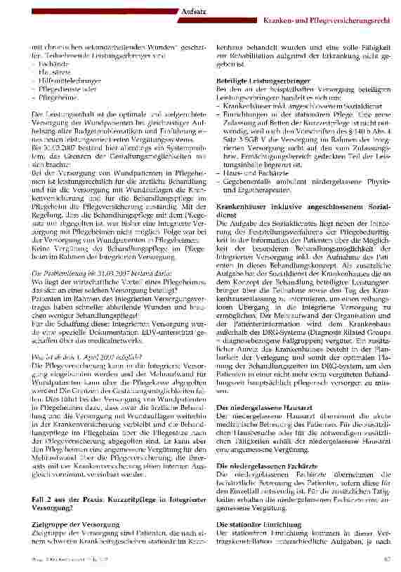 Vorschauseite 5: Integrierte Versorgung für stationäre Pflegeeinrichtungen