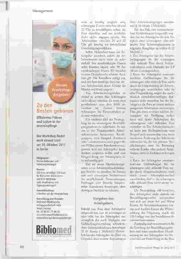 Vorschauseite 3: Was bringt der neue Mutterschutz?