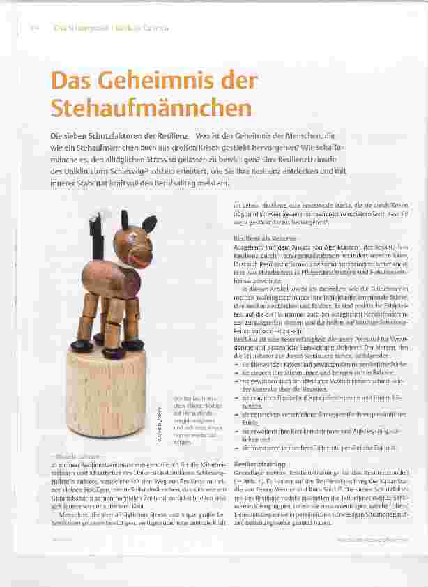 Vorschauseite 1: Das Geheimnis der Stehaufmännchen