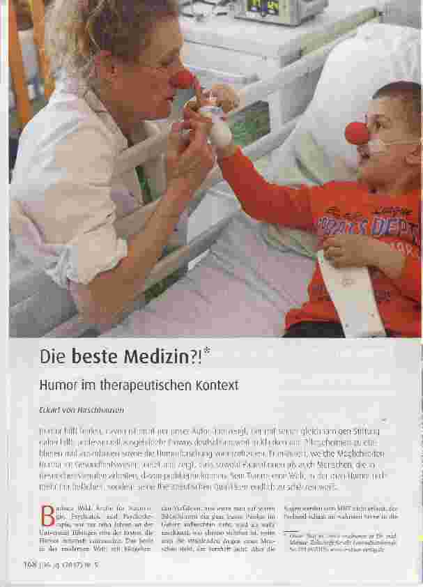 Vorschauseite 1: Humor im therapeutischen Kontext