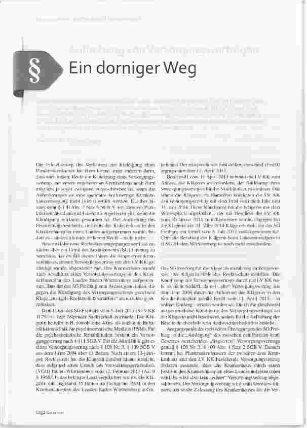 Vorschauseite 1: Ein dorniger Weg